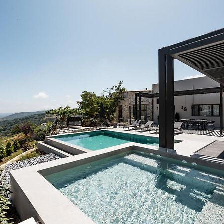 Eumelia Iconic Villa, With Heated Pool & Whirlpool, By Thinkvilla Asi Gonia Extérieur photo