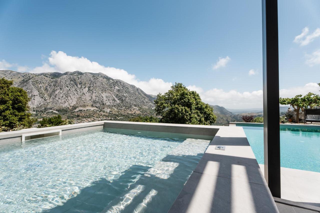Eumelia Iconic Villa, With Heated Pool & Whirlpool, By Thinkvilla Asi Gonia Extérieur photo